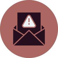 Spam Warning Vector Icon
