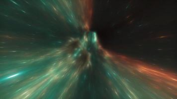 galactisch wormhole achtergrond video