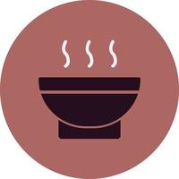 Soup Bowl Vector Icon