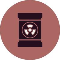 Nuclear Waste Vector Icon