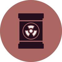 Nuclear Waste Vector Icon