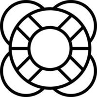 Lifesaver Vector Icon