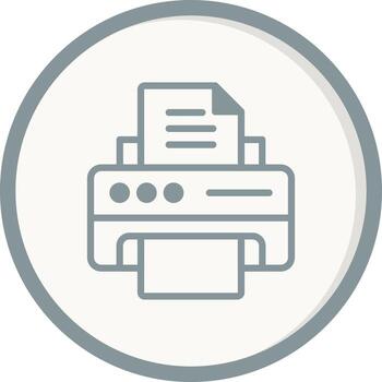 Printer Vector Icon