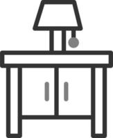 Night Stand Vector Icon