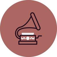 Gramophone Vector Icon