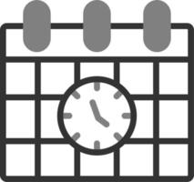 Timetable Vector Icon