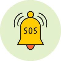 Sos Emergency Vector Icon