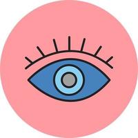 icono de vector de ojo