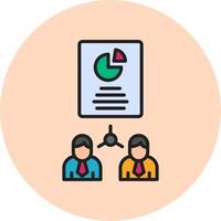 Work Distribution Vector Icon