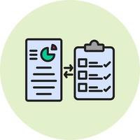 Work Flow Vector Icon