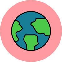 Earth Vector Icon