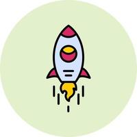 Spaceship Vector Icon
