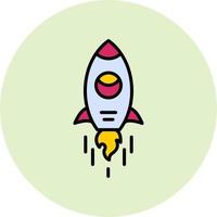 Spaceship Vector Icon