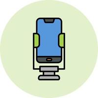 Smartphone Stand Vector Icon