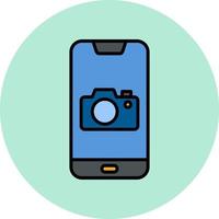 Smartphone Camera Vector Icon