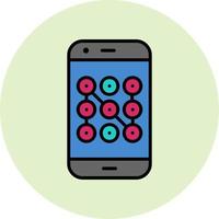 Mobile Security Vector Icon