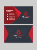 CORPORATE BUSINESS CARD vector