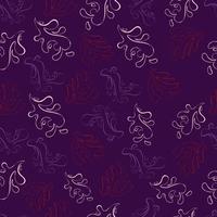 seamless pattern of contour splashes in universal color range. vector