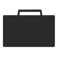 briefcase icon isolated on transparent background png