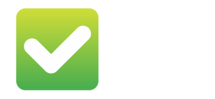 green checklist and red cross icon set png