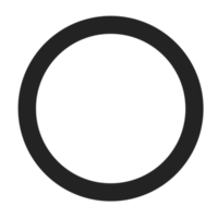 cirkel icoon teken png