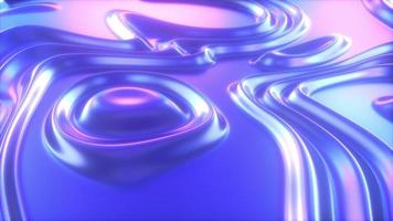 chromatic colorful liquid flowing shape background video