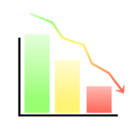 bedrijf verkoop diagram icoon png