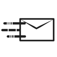 Mail or envelope icon png