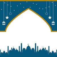 eid saludo tarjeta, Ramadán gráfico diseño vector ilustración antecedentes moderno plano elegante islámico, Perfecto para ninguna enviar modelo o bandera necesitar y otro gráfico relacionado bienes