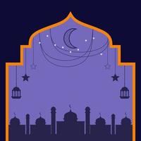 eid saludo tarjeta, Ramadán gráfico diseño vector ilustración antecedentes moderno plano elegante islámico, Perfecto para ninguna enviar modelo o bandera necesitar y otro gráfico relacionado bienes