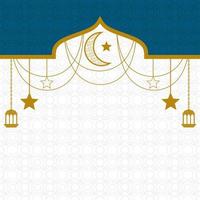 Eid greeting card, ramadan graphic design vector illustration background Modern Flat Elegant Islamic, perfect for any post template or banner need and other Graphic Related Assets