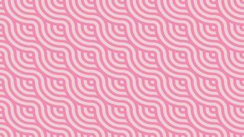 Japanese Pattern In The Form Of Pink Tiles vector
