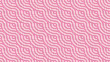 Japanese Pattern In The Form Of Pink Tiles vector