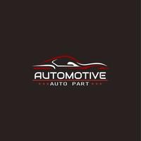 simple auto repair shop logo vector