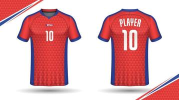 Soccer jersey design for sublimation, sport t shirt design vector