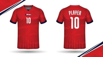 Soccer jersey design for sublimation, sport t shirt design vector