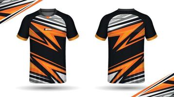 Soccer jersey design for sublimation, sport t shirt design vector