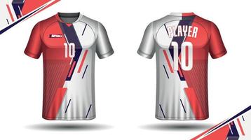 diseño de camisetas de fútbol para sublimación, diseño de camisetas deportivas vector