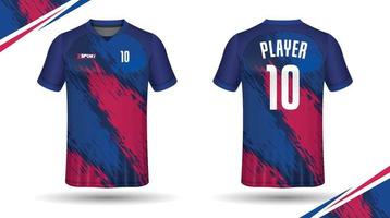 Soccer jersey design for sublimation, sport t shirt design vector