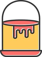 Paint Bucket Vector Icon