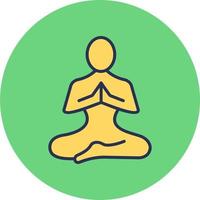 Meditation Vector Icon