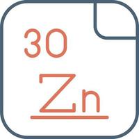Zinc Vector Icon