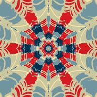 Abstract kaleidoscope background. Beautiful kaleidoscope seamless pattern. Multicolor mosaic texture. Seamless kaleidoscope texture. Unique kaleidoscope design vector