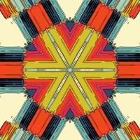 Abstract kaleidoscope background. Beautiful kaleidoscope seamless pattern. Multicolor mosaic texture. Seamless kaleidoscope texture. Unique kaleidoscope design vector