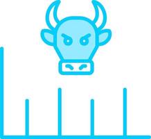 Bull Market Vector Icon