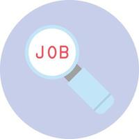 Job Search Vector Icon