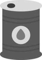 icono de vector de barril de petróleo