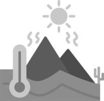 icono de vector de clima caliente