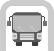 autobús subterráneo vector icono