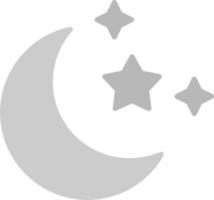 Moon Vector Icon